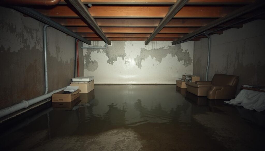 My basement has water in it what do I do home insurance