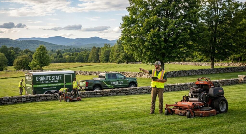 Business insurance for landscaping companies in New Hampshire