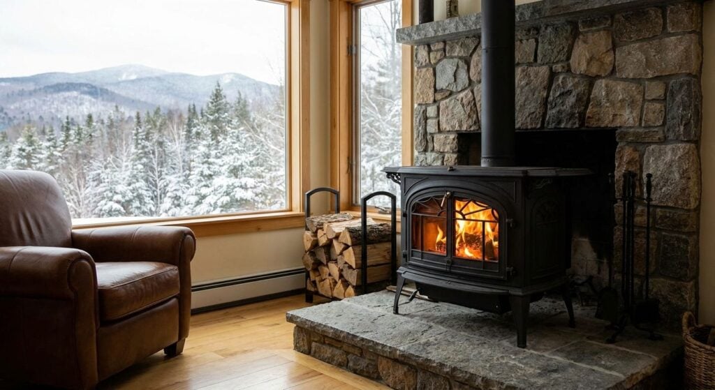 Home insurance for homes with wood stoves in New Hampshire