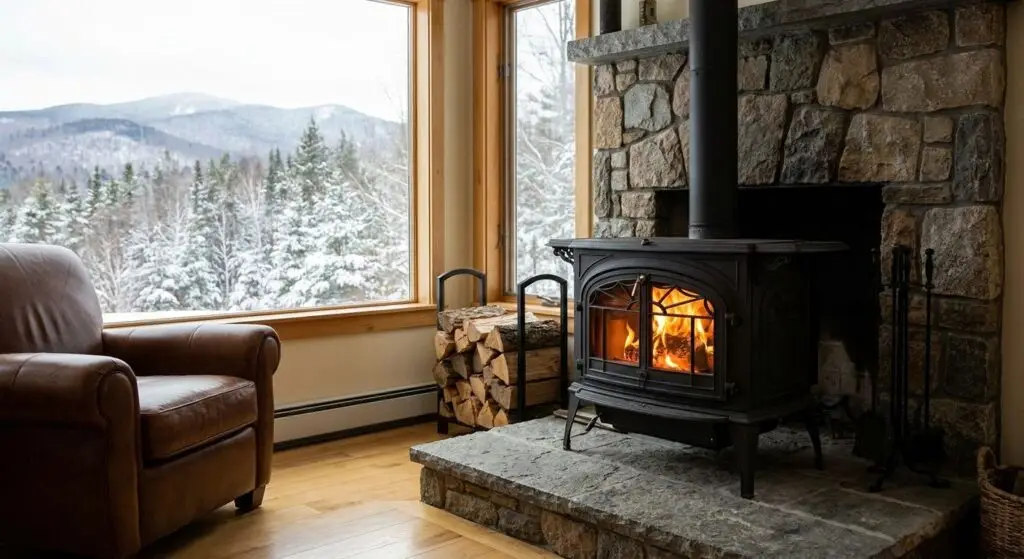 Home insurance for homes with wood stoves in New Hampshire