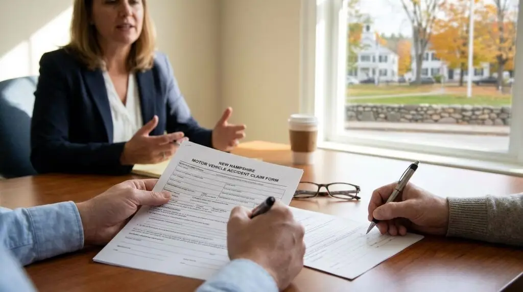 How to handle a car accident claim in New Hampshire