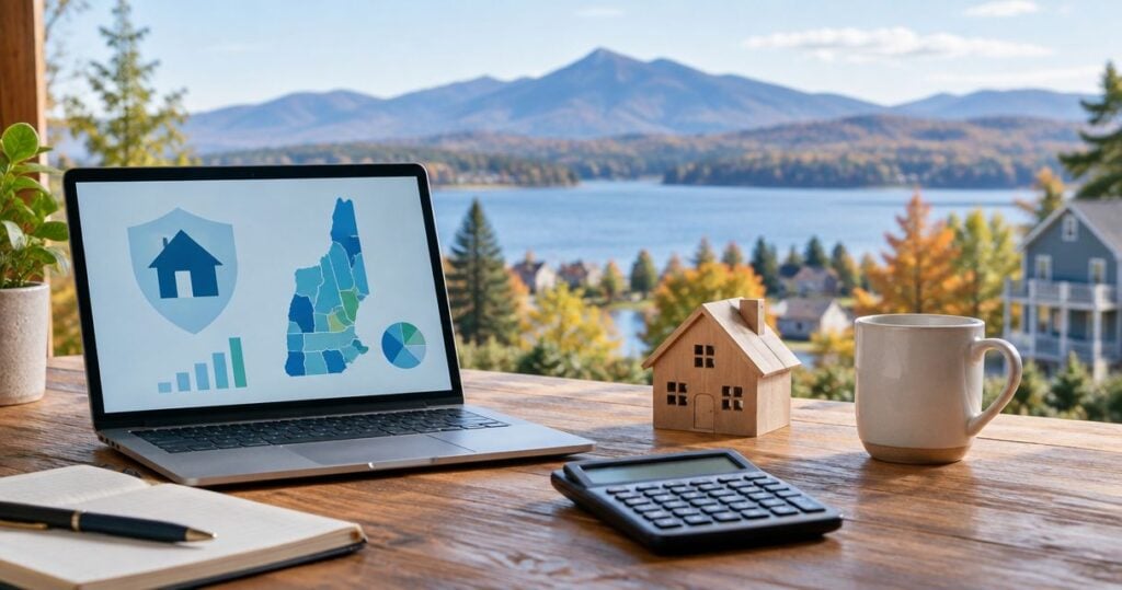 Average cost of home insurance in New Hampshire by county