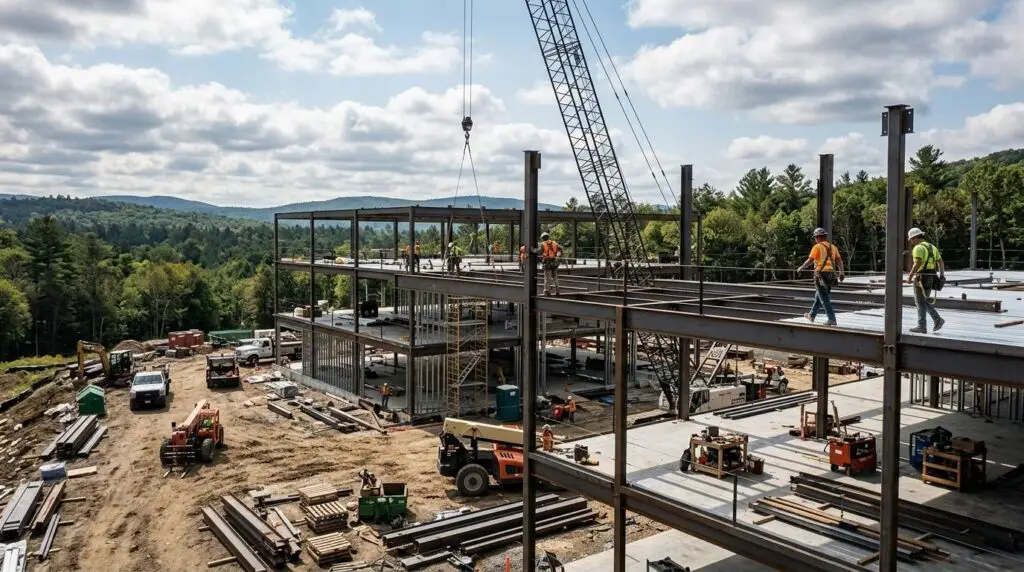Builders risk insurance for commercial construction projects in NH