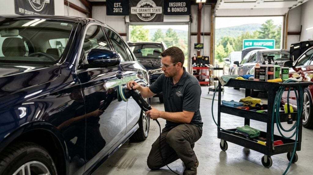 Business insurance for auto detailing businesses in New Hampshire