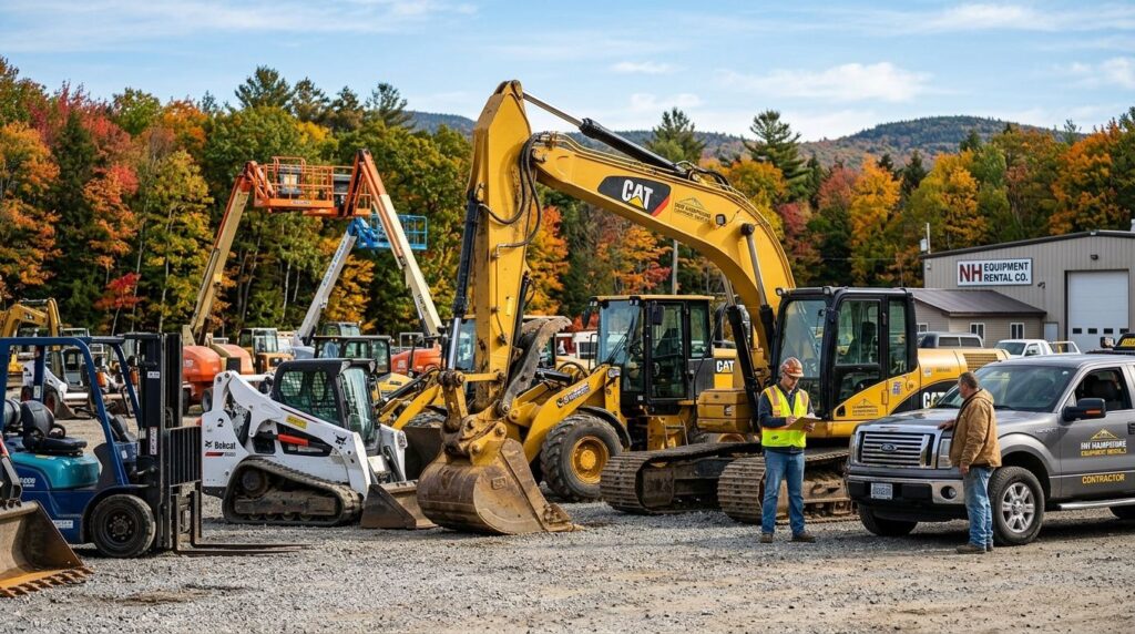 Business insurance for construction equipment rental companies in NH