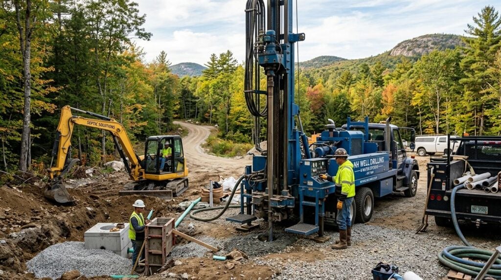Business insurance for New Hampshire well drilling and septic companies