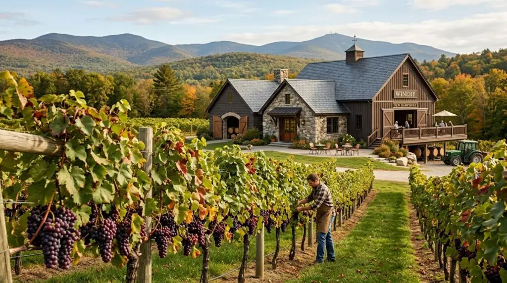 Business insurance for New Hampshire wineries and vineyards