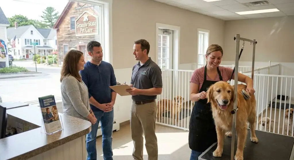 Business insurance for pet groomers and boarding in New Hampshire